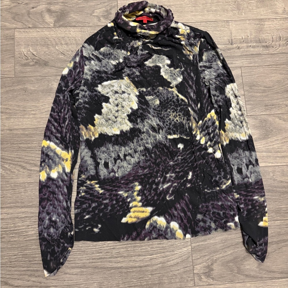 Vivienne Tam print long sleeve shirt image 2